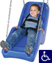 Special needs playground equipment, ADA swingseat
